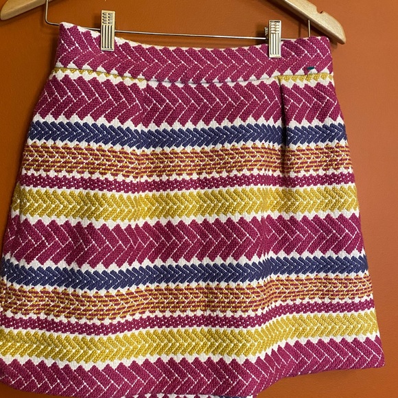 Nomad Morgan Carper woven high waist mini skirt M - Picture 2 of 13